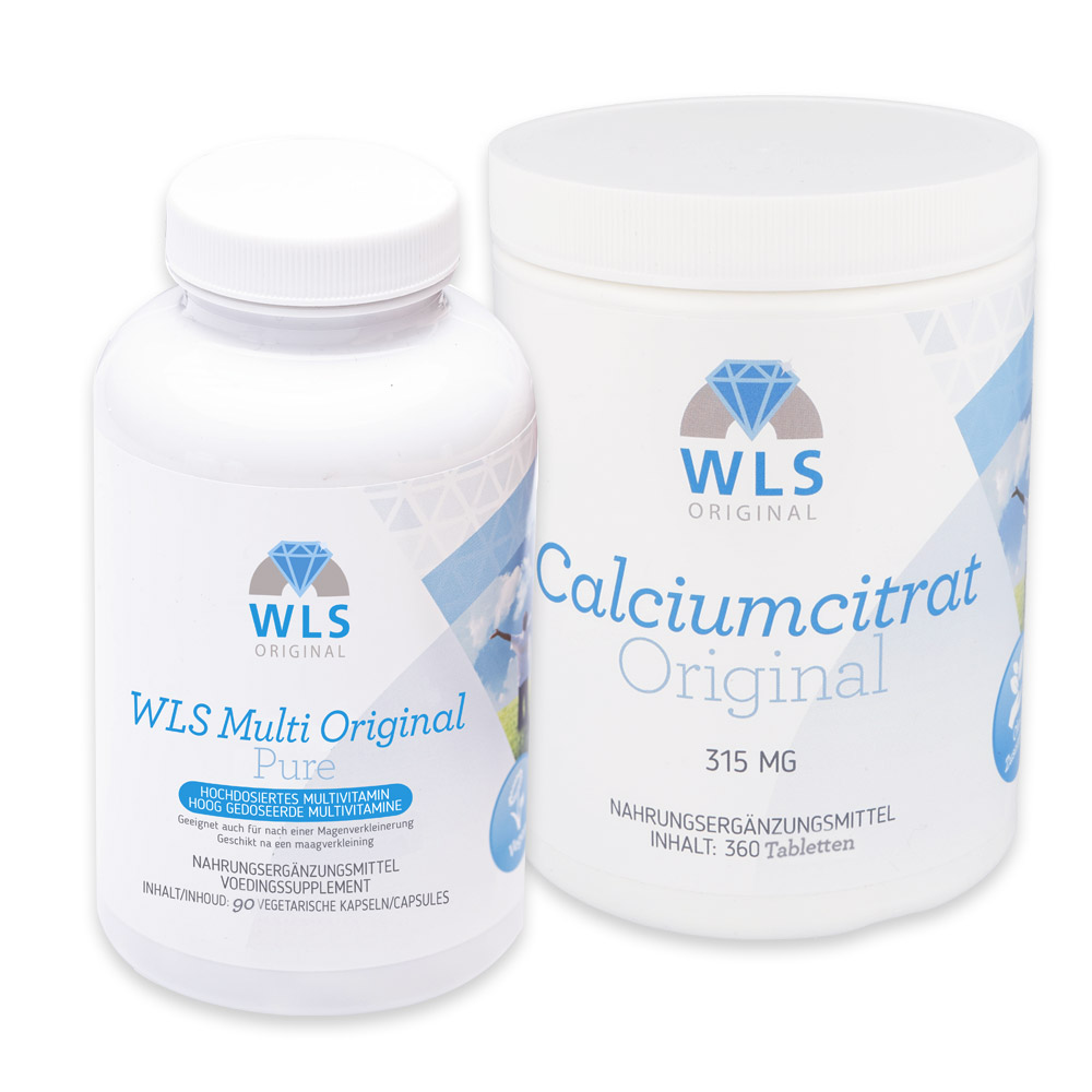 Decoratie Afstoting ontbijt WLS Original Multivitamin + Calcium for 6 Months | WLS Products