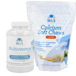 Paket WLS Original Multivitamin+Calcium Soft Chews für 3 Monate