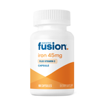 Bariatric Fusion Iron+ Vitamin C Capsules 45 mg, 60 count