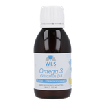 WLS vegan Omega 3 + Vitamin D3 flüssig - Zitrone