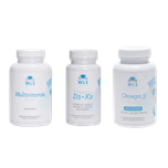 WLS Healthy & Vital Value Pack: Vitamin D3+K2, Multivitamin, Omega 3