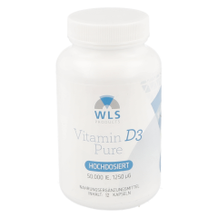 WLS Vitamin D3 50.000 Pure 12 Kapseln