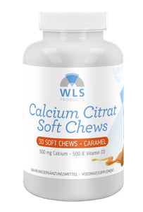 WLS Original Calcium Soft Chew Caramel, 30 count