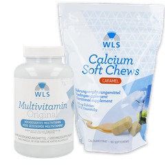 Value pack WLS Original Multivitamin+Calcium Soft Chews for 3 months