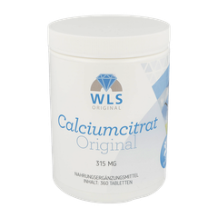 WLS Original Calcium Citrate Tablets 315 mg