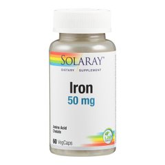 Solaray Eisen Aminosäurechelat 50 mg
