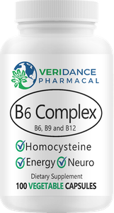 Veridance Vitamin B6 mit Folsäure und Vitamin B12