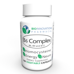 Bio-Innovations Vitamin B6 mit Folsäure und Vitamin B12