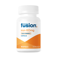 Bariatric Fusion Iron+ Vitamin C capsules 60 mg, 60 count