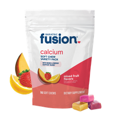 Bariatric Fusion Calcium Soft Chews, Mixed Fruits 90 count