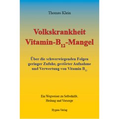 Buch Thomas Klein, Volkskrankheit Vitamin B12 Mangel