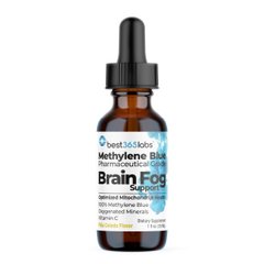 Brain Fog Support, Gehirnnebel, Methylenblau Tropfen