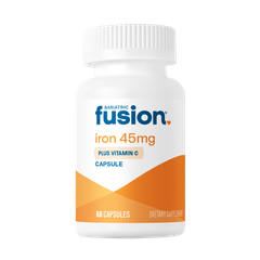 Bariatric Fusion Iron+ Vitamin C Capsules 45 mg, 60 count