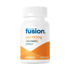 Bariatric Fusion Iron+ Vitamin C capsules 60 mg, 60 count