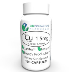 Bio-Innovations Kupfer Citrat 1,5 mg