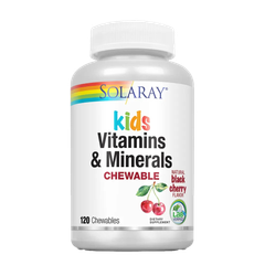 Solaray Kids Multivitamin Kautabletten, Kirschgeschmack