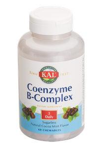 KAL Coenzyme B-Complex, Chocolate-Mint