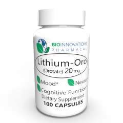 Bio-Innovations Lithium Orotat 20 mg, hochdosiert