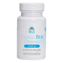 WLS Original Vitamin B12 10.000 mcg, methylcobalamin, cherry flavour, chewable tablets