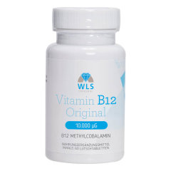 WLS Original Vitamine B12 10.000 mcg, methylcobalamine, met kersensmaak, smelttabletten