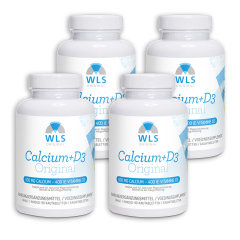 Vorteilspaket 4 x WLS Original Calcium Kautabletten Kirsch