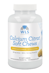 WLS Original Calcium Soft Chew Lemon, 30 count