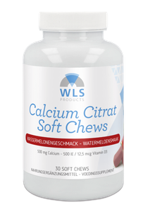 WLS Original Calcium Soft Chew Watermelon 30 count