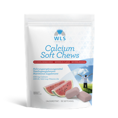 WLS Original Calcium Soft Chews Wassermelone, 90 Stück
