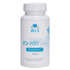 WLS Vitamin K2-MK7 Pure 500 mcg