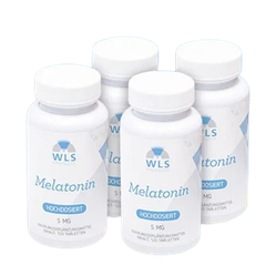 4 x WLS Melatonin 5 mg