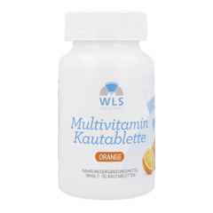 WLS Original Multivitamin with Iron, 1 per day, Orange, 30 chewable tablets