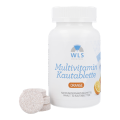 WLS Original Multivitamine met IJzer, 1 per dag, kauwtabletten