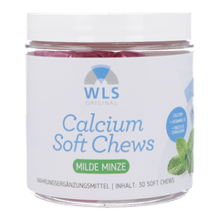 WLS Original Calcium Soft Chews, Sweet Mint, 30 stuks