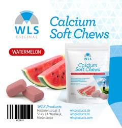 WLS Original Proben Calcium Soft Chews Wassermelone
