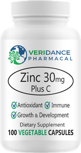 Veridance Zinc 30mg plus C