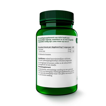 Zink Citraat 25 mg, 90 vegetarische capsules | WLS Products