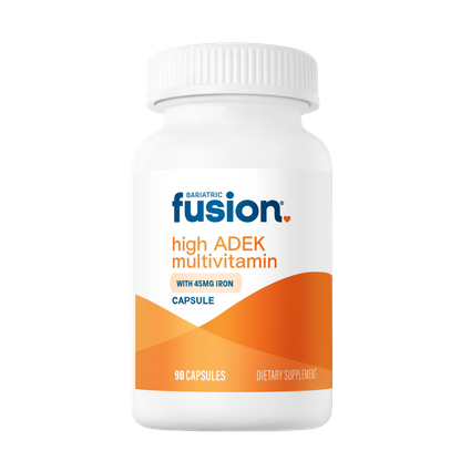 Bariatric Fusion Multivitamin ADEK Capsules with 45mg Iron | WLS Products Bariatric Fusion Multivitamin ADEK Capsules with 45mg Iron | WLS Products